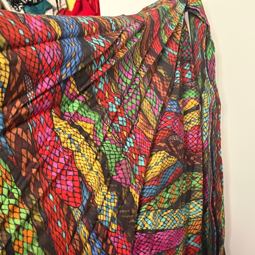 FARM Rio Colorful A-Line Skirt - Picture 7 of 12